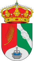 Representación heráldica del blasón aprobado