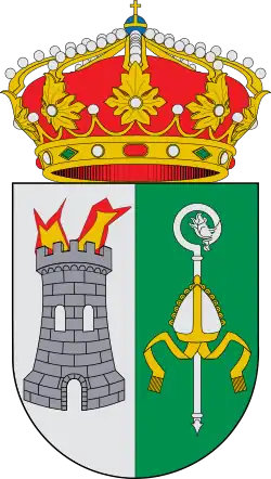 Representación heráldica del blasón aprobado