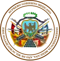 2.º sello y escudo oficial del Supremo Gobierno Mexicano por el decreto del 14 de julio de 1815.