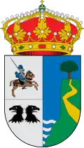 Representación heráldica del blasón aprobado