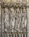 Esculturas III Portal Central Laon