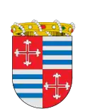 Representación del escudo de Taradell publicado en el BOE núm. 155.