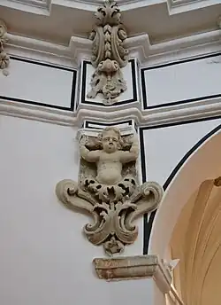 Detalle de pilastra.