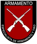 Emblema de Especialista en Armamento y Tiro