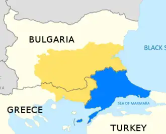 Tracia Oriental en Tracia