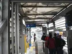 Vista interna de la Estación Tacna