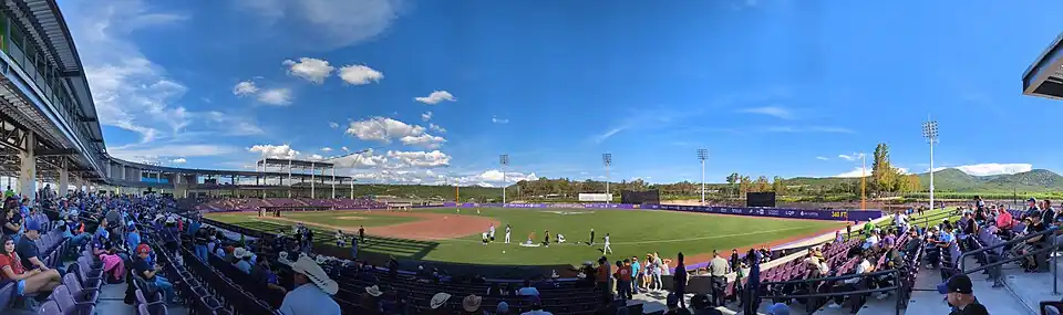 Fotografía capturada el día de la primera serie de Playoffs jugada en el estadio