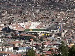 Estadio Inca Garcilaso de la Vega 42 056 espectadores Cusco