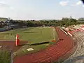 Estadio Universitario (UES) Parte de la pista olímpica