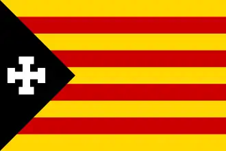 Estelada usada por el extinto MPC