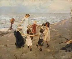 Círculo de baile, 1906