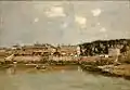 Eugène Boudin. El puerto de Trouville, 1884.