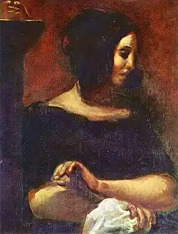 George Sand, 1838, Ordrupgaard, Copenhague.