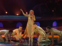 Sertab Erener, ganadora de Eurovisión 2003 en representación de Turquía