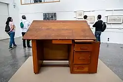 Mesa de dibujo propiedad del artista mexicano Juan O'Gorman