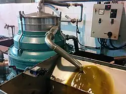 Extracción aceite oliva