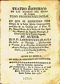 Tomo primero del Teatro Histórico de las Iglesias del Reyno de Aragón de Lamberto de Zaragoza (1780)