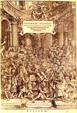 Portada de la edición de Basilea de 1543.