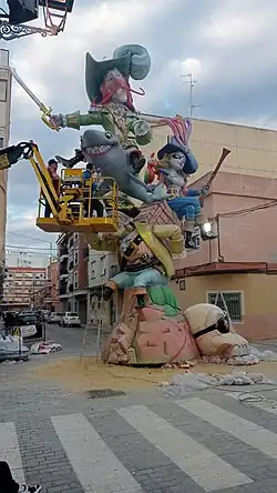 Falla Albuxarres - Camí Fondo.