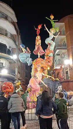 Falla Plaça Alacant.