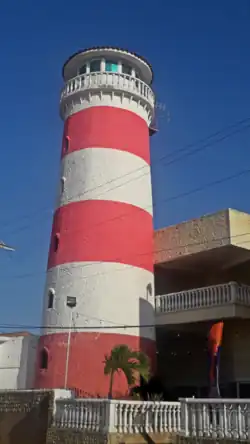 Faro de Puerto Píritu en 2024 (Fotografia Del Faro Completo) - 24/1/24 16:29:49 - 10°03'57.0"N 65°02'38.0"W