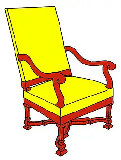 Fauteuil "Luis XIV".