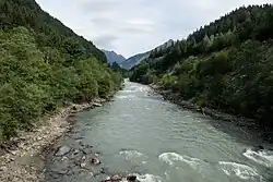 El rio Isel cerca Feld