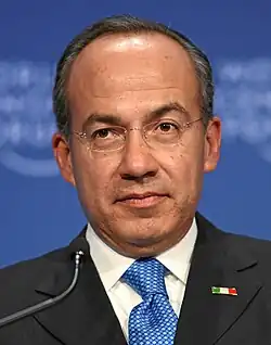 Felipe Calderón, presidente de México