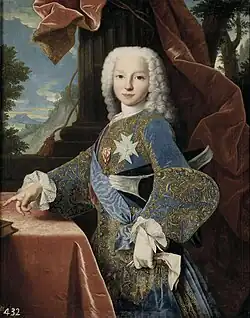 Felipe I de Parma niño.