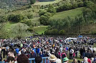 Feria de ganado en Cieza en 2013