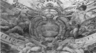 Fig. 14. Detalle del escudo portugués, Fuente: Gutiérrez Pastor y Arranz Otero, p. 218.