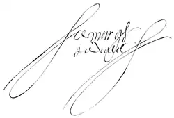 Firma de Hernán Cortés