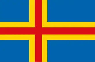 Bandera de Åland