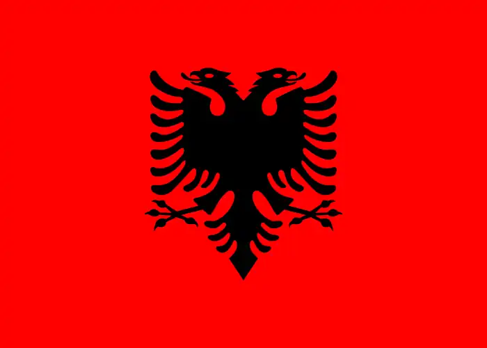 Bandera de Albania