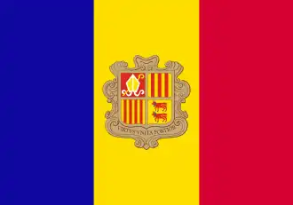 Bandera de Andorra