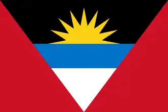 Bandera de Antigua y Barbuda