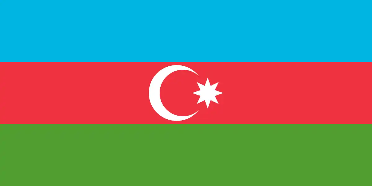 Bandera de Azerbaiyán