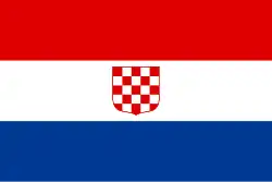 Bandera de Croacia