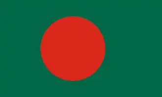Bandera de Bangladés