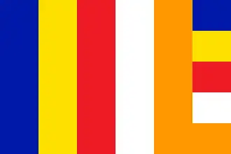 Bandera budista.