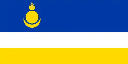 Bandera de Buriatia