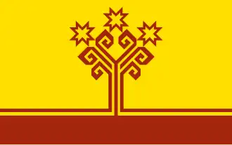 Bandera de Chuvasia