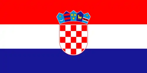 Bandera de Croacia