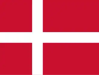 Bandera de Dinamarca