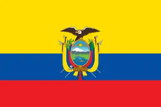 Bandera de Ecuador