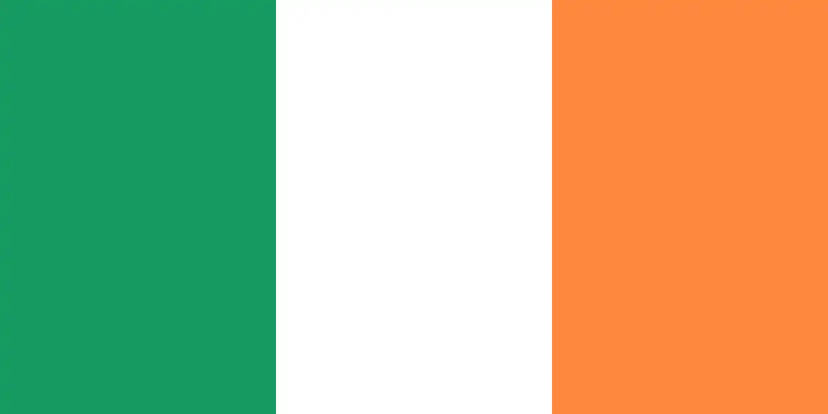 Bandera de Irlanda