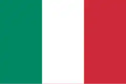 Bandera de Italia