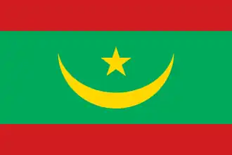 Bandera de Mauritania