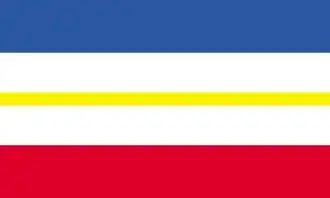 Bandera de Mecklemburgo-Pomerania Occidental