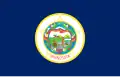 Antigua bandera de Minnesota, usada desde 1957 hasta 1983
